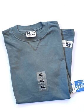 ✨ SOLD || NWT New Vintage Men’s Russell Athletic Pro Cotton Short Sleeve Shirt